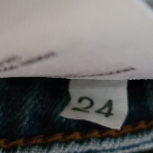 One Teaspoon  High Waist Denim Short Size 24 - Picture 10 of 12